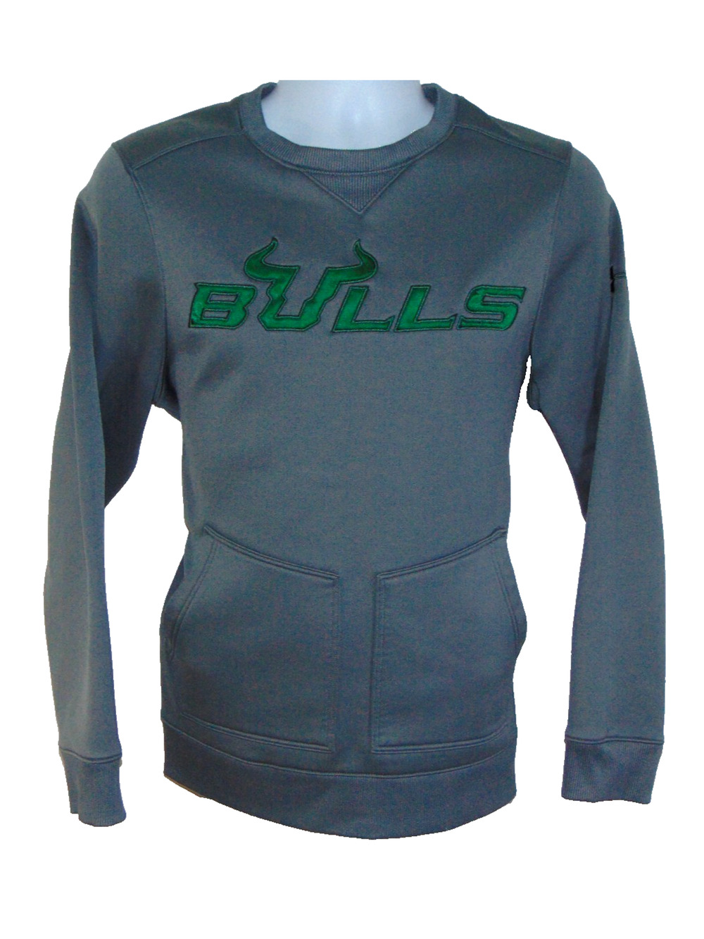 Under Armour ColdGear USF South Florida Bulls Crew Sweatshirt Women's XS Blue